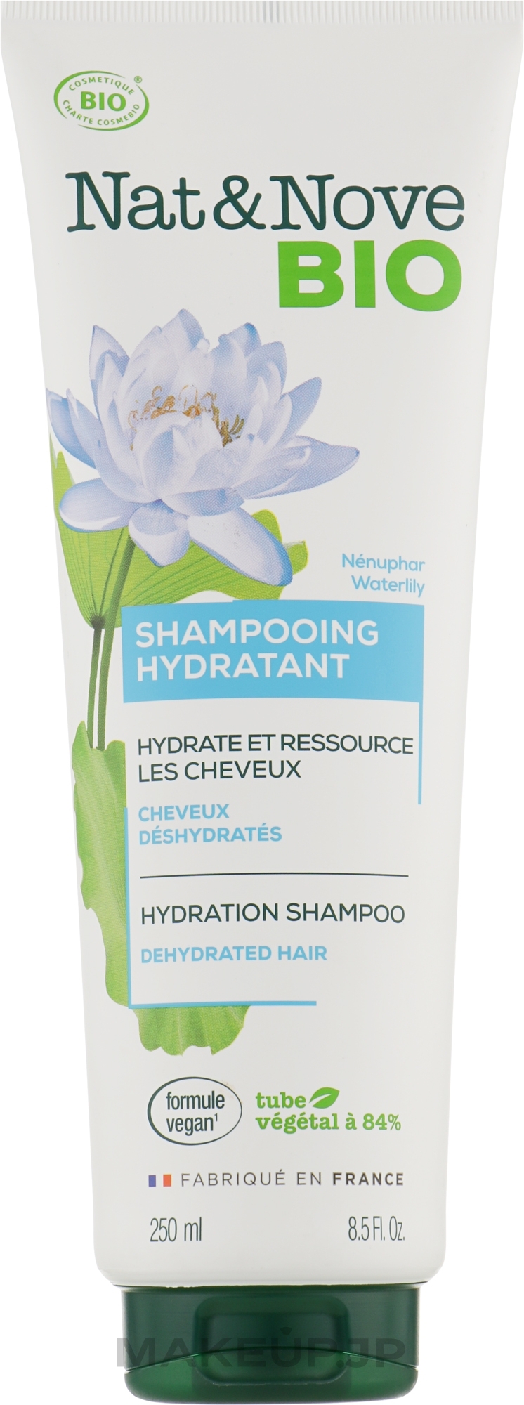 Moisturizing & Repairing Water Lily Shampoo - Eugene Perma Nat&Nove BIO — photo 250 ml