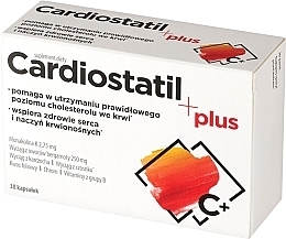 Fragrances, Perfumes, Cosmetics Dietary Supplement - Aflofarm Cardiostatil Plus