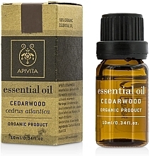 Essential Oil "Cedarwood" - Apivita Aromatherapy Organic Cedar Oil — photo N1