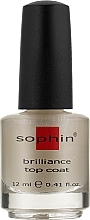 Fragrances, Perfumes, Cosmetics Brilliance Top Coat for Color Protection - Sophin Brilliance Top Coat