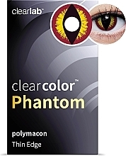 Colored Contact Lenses, banshee, 2 pieces - Clearlab ClearColor Phantom Banshee — photo N2