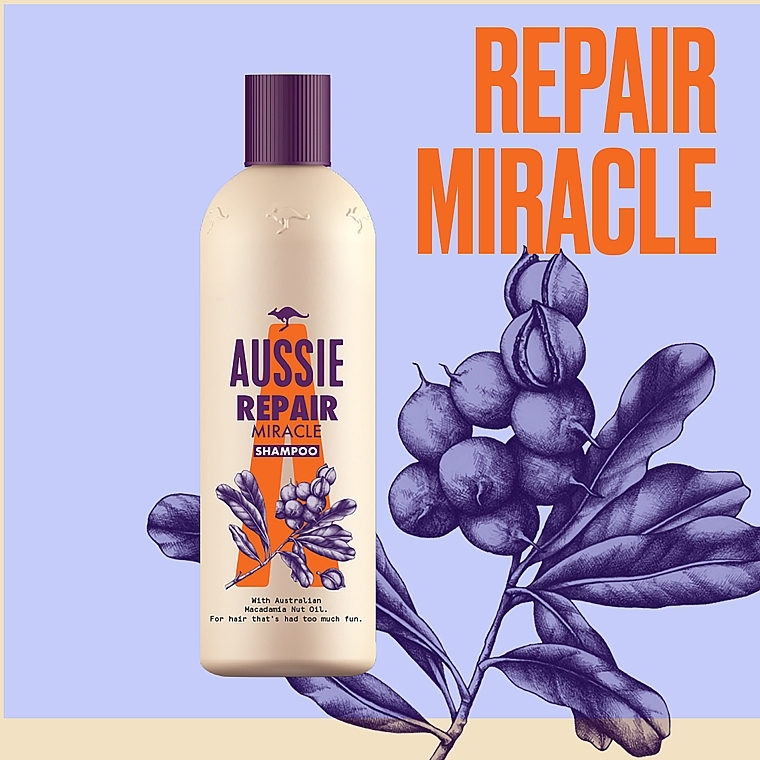 Damaged Hair Shampoo - Aussie Repair Miracle — photo N5