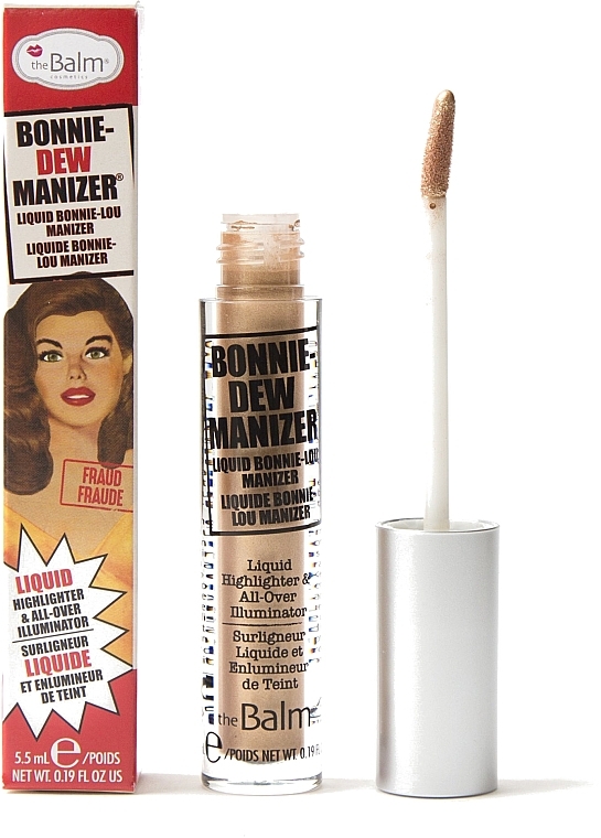 Liquid Highlighter - theBalm Bonnie-Dew Manizer Liquid Highlighter and All-Over Illuminator — photo N1