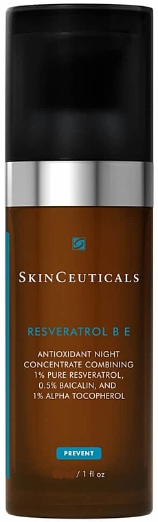Antioxidant Night Serum - SkinCeuticals Resveratrol BE — photo N1