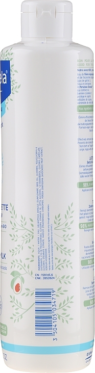 Cleansing Milk for Normal Skin - Mustela No Rinse Cleansing Milk — photo N2