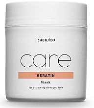 Fragrances, Perfumes, Cosmetics Keratin Mask for Dry & Damaged Hair - Subrina Professional Care Keratin Mask