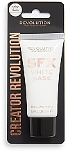 Whitening Matte Foundation - Makeup Revolution Creator Revolution SFX White Base Matte Foundation — photo N1