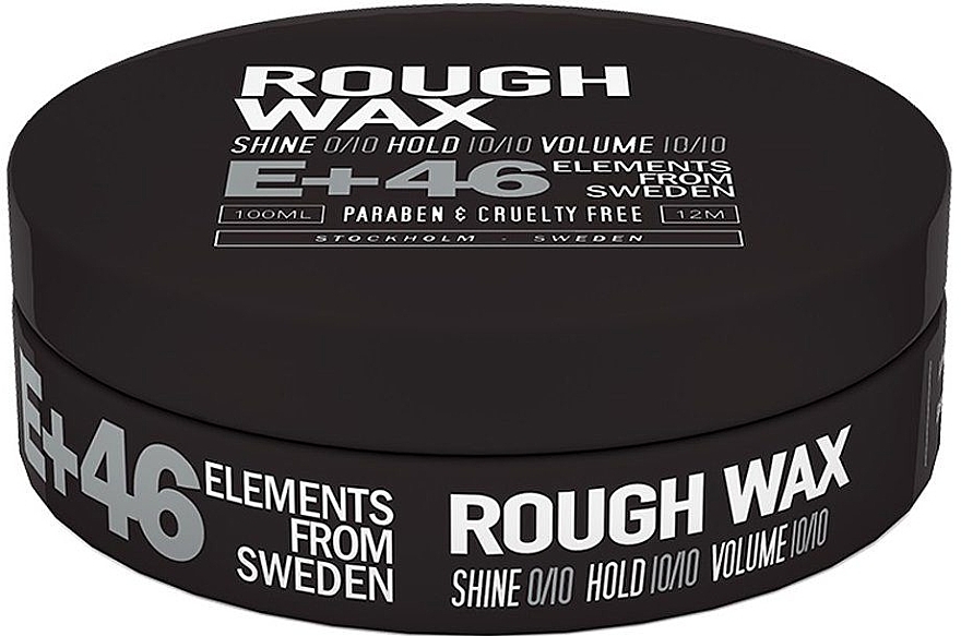 Hair Styling Wax - E+46 Rough Wax — photo N1