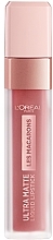 Ultra-Matte Liquid Lipstick - L'Oreal Paris Les Macarons Ultra Matte Liquid Lipstick — photo N1