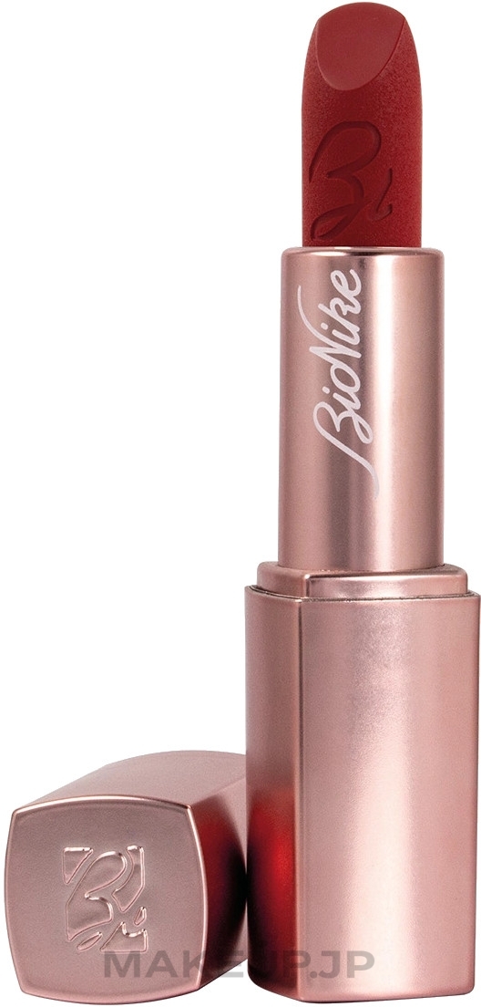 Lipstick - Bionike Defence Color Soft Mat Ultra Opaque Lipstick — photo 806 - Rouge Cerise