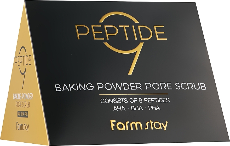 Peptide Complex & Amino Acid Scrub - FarmStay Peptide 9 Baking Powder Pore Scrub — photo N4