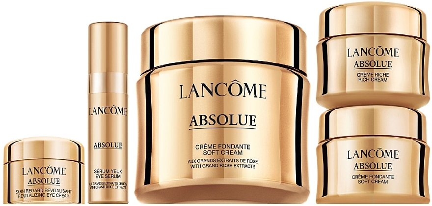 Set, 5 products - Lancome Absolue Soft Cream Xmas 2022 Set — photo N2