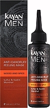 Anti-Dandruff Peeling Mask - Kayan Professional Men Anti-Dandruff Peeling Mask  — photo N2