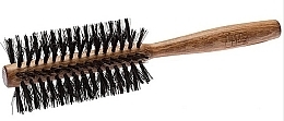 Fragrances, Perfumes, Cosmetics Round Brush, brown - Nippes Solingen Brush H15