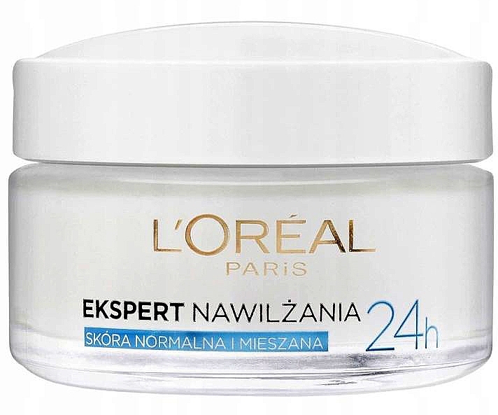 Face Cream for Normal and Combination Skin "Moisturizing Expert" - L'Oreal Paris Face Cream — photo N3