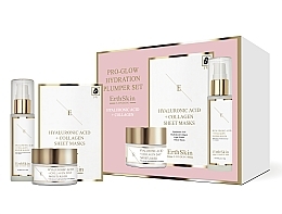 Fragrances, Perfumes, Cosmetics Set - ErthSkin London Pro-Glow Hydration Plumper Set (serum/60ml + cr/50ml + mask/3pcs)