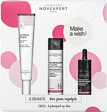 Plumped Up Skin Set with 3.2% Hyaluronic Acid - Novexpert Plumped Up Skin Box (cr/40ml + water/50ml + serum/10ml) — photo N1