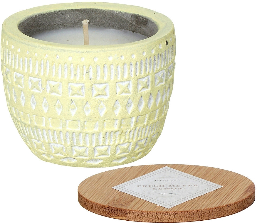 Paddywax Sonora Fresh Meyer Lemon - Scented Candle — photo N1