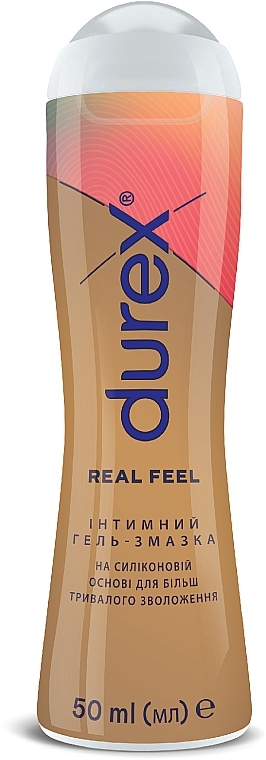 Intimate Gel Lubricant "Real Feel" - Durex Real Feel — photo N1