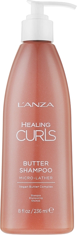 Oil Shampoo for Curly Hair - L'anza Curls Butter Shampoo — photo N1