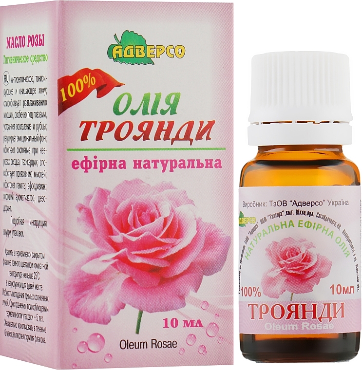 Rose Essential Oil 100% - Adverso — photo N5