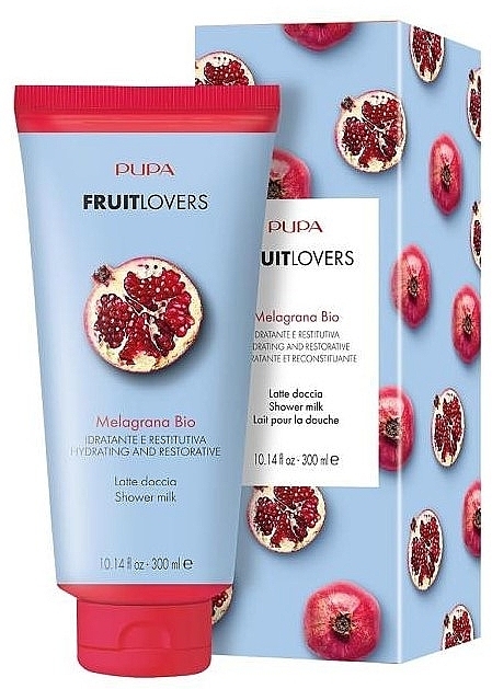 Grapefruit Body Milk - Pupa Fruit Lovers Shower Milk Pomegranate — photo N1