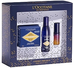 Fragrances, Perfumes, Cosmetics Set - L'occitane Divine Set (cr/50ml + ser/5ml + water/30ml)