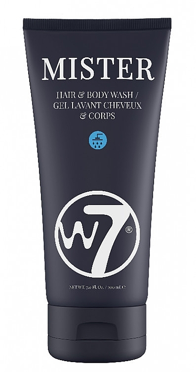 Shampoo & Shower Gel 2in1 - W7 Mister Hair & Body Wash — photo N1