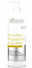 Fragrances, Perfumes, Cosmetics Regenerating Body Balm with Shine Effect - Bielenda Professional Body Program Shine Effect Regenerating Body Balm