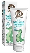 Fragrances, Perfumes, Cosmetics Kids Toothpaste "Vanilla-Mint" - Pure Beginnings Vanilla Mint Toothpaste