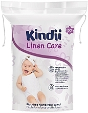Kids Cotton Swabs, 50pcs - Kindii Linen Care — photo N1
