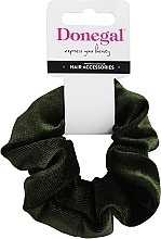 Fragrances, Perfumes, Cosmetics Hair Tie FA-5608, dark green - Donegal