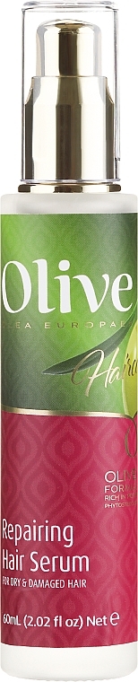 Hair Serum "Olive" - Frulatte Olive Restoring Hair Serum — photo N2