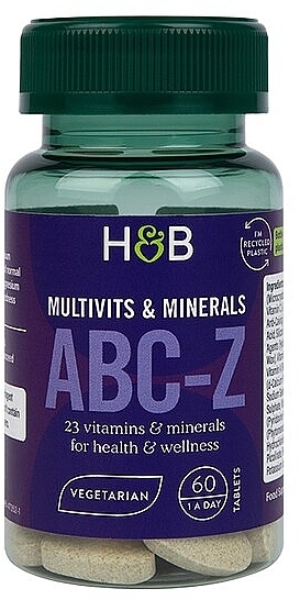 Vitamin Complex Dietary Supplement - Holland & Barrett ABC-Z — photo N1