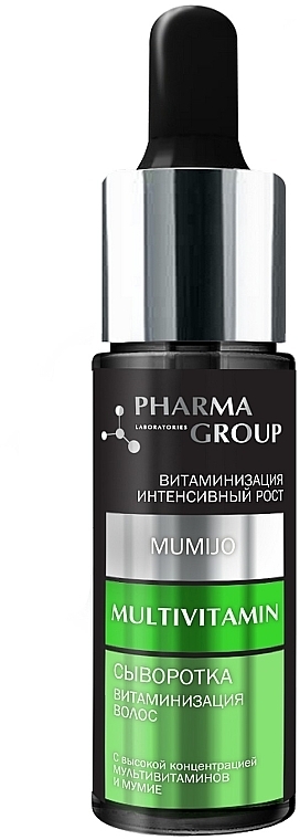 Multivitamins & Mumijo Hair Serum - Pharma Group Laboratories — photo N1