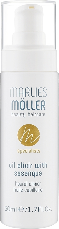 Hair Elixir - Marlies Moller Specialist Oil Elixir with Sasanqua — photo N1