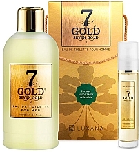 Fragrances, Perfumes, Cosmetics Luxana Seven Gold - Set (edt/1000ml + edt/50ml)