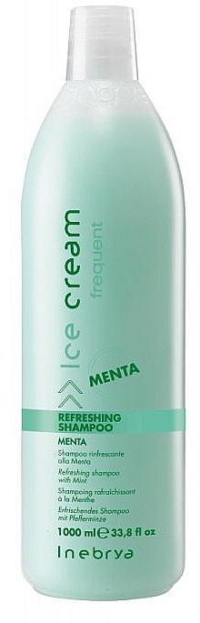 Refreshing Mint Shampoo - Inebrya Frequent Ice Cream Refreshing Shampoo — photo N4