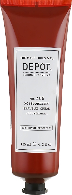 Moisturizing Shaving Cream - Depot Shave Specifics 405 Moisturizing Shaving Cream — photo N2