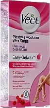 Face Wax Strips for Normal Skin - Veet Wax Strips Normal Skin  — photo N2