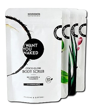 Paradise In A Box Set - I Want You Naked The Luxury Scrub Collection (scrub/4*90g) — photo N2