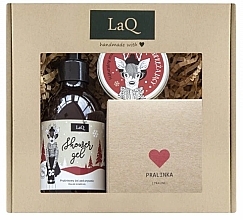 Set - LaQ Christmas Set (sh/gel/300ml + mous/100ml + b/oil/200ml) — photo N1