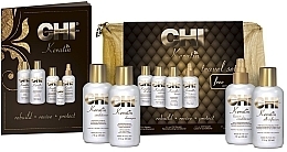 Fragrances, Perfumes, Cosmetics Keratin Repair Set - CHI Keratin Travel Kit (treat/59ml + shamp/59ml + cond/59ml + cond/59ml)