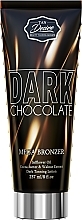 Fragrances, Perfumes, Cosmetics Dark Chocolate Tanning Cream with Cocoa Butter & Coconut Milk - Tan Desire Dark Chocolate Mega Bronzer