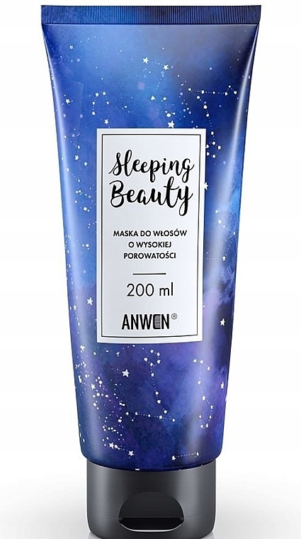 Night Mask for High Porosity Hair - Anwen Masks Sleeping Beauty — photo N2