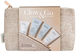 Women Travel Kit - Alma K. Glow & Go Women Travel Kit (sh/cr/30 ml + gel/30 ml + cr/15ml + b/lot/30 ml) — photo N1
