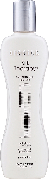 Liquid Hair Silk - BioSilk Silk Therapy Glazing Gel — photo N1