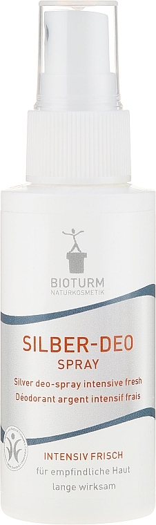 Itensive Fresh Deodorant Spray - Bioturm Silber-Deo Intensiv Fresh Spray No.86 — photo N1