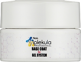 Base Coat - Nails Molekula Base Coat For Gel System — photo N5