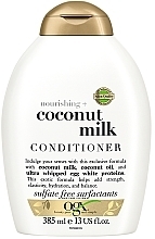 Fragrances, Perfumes, Cosmetics Coconut Milk Conditioner - OGX Nourishing Coconut Milk Conditioner